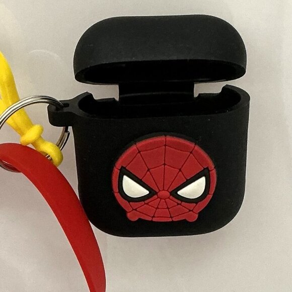 NEW MARVEL SPIDER-MAN AIRPOD SILICONE CASE - Picture 5 of 6